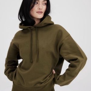 Girlfriend Collective Olive Hoodie